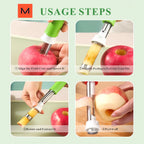 Mrorea 2-in-1 Telescopic Fruit Vegetable Peeling
