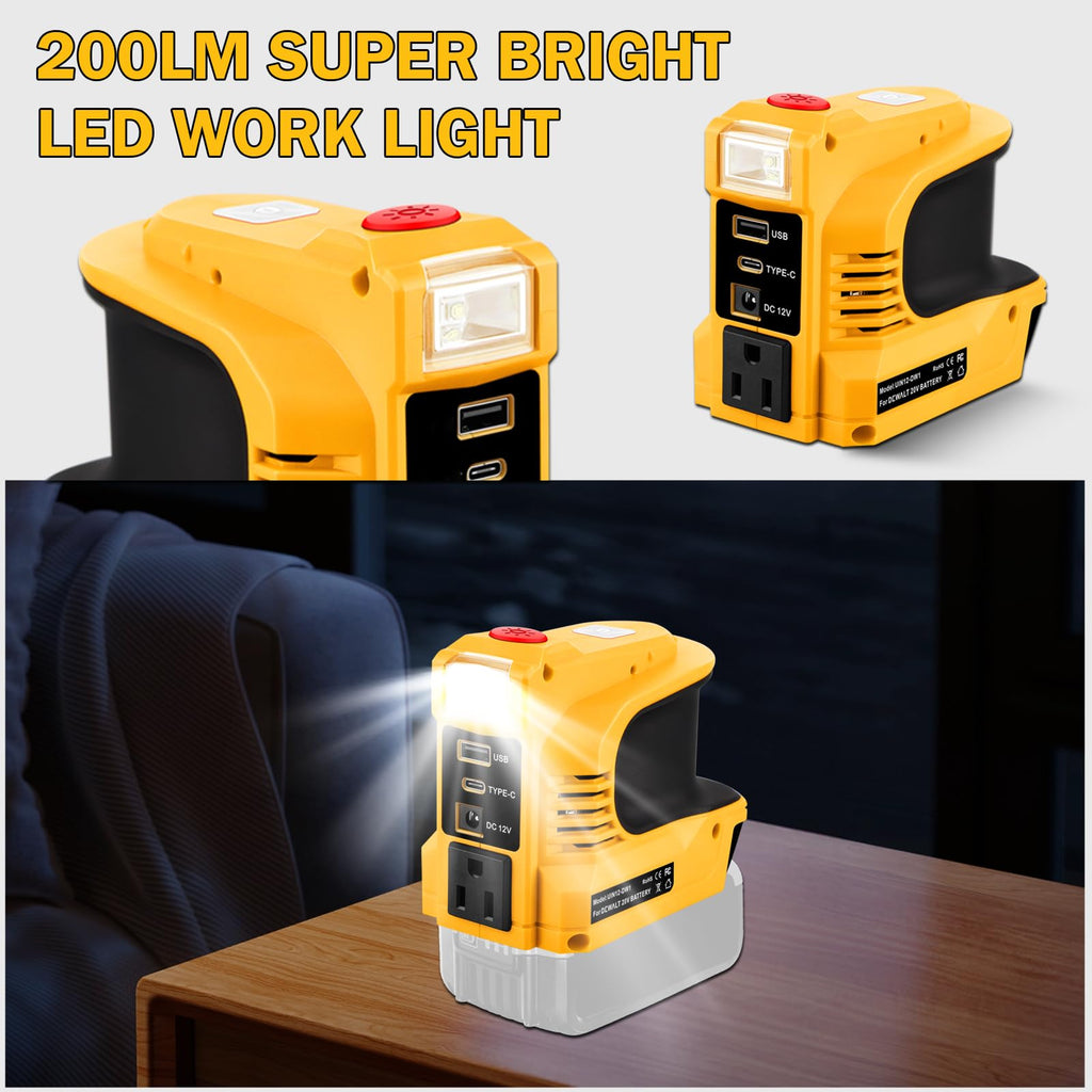 Mrorea Portable Power Inverter Adapter