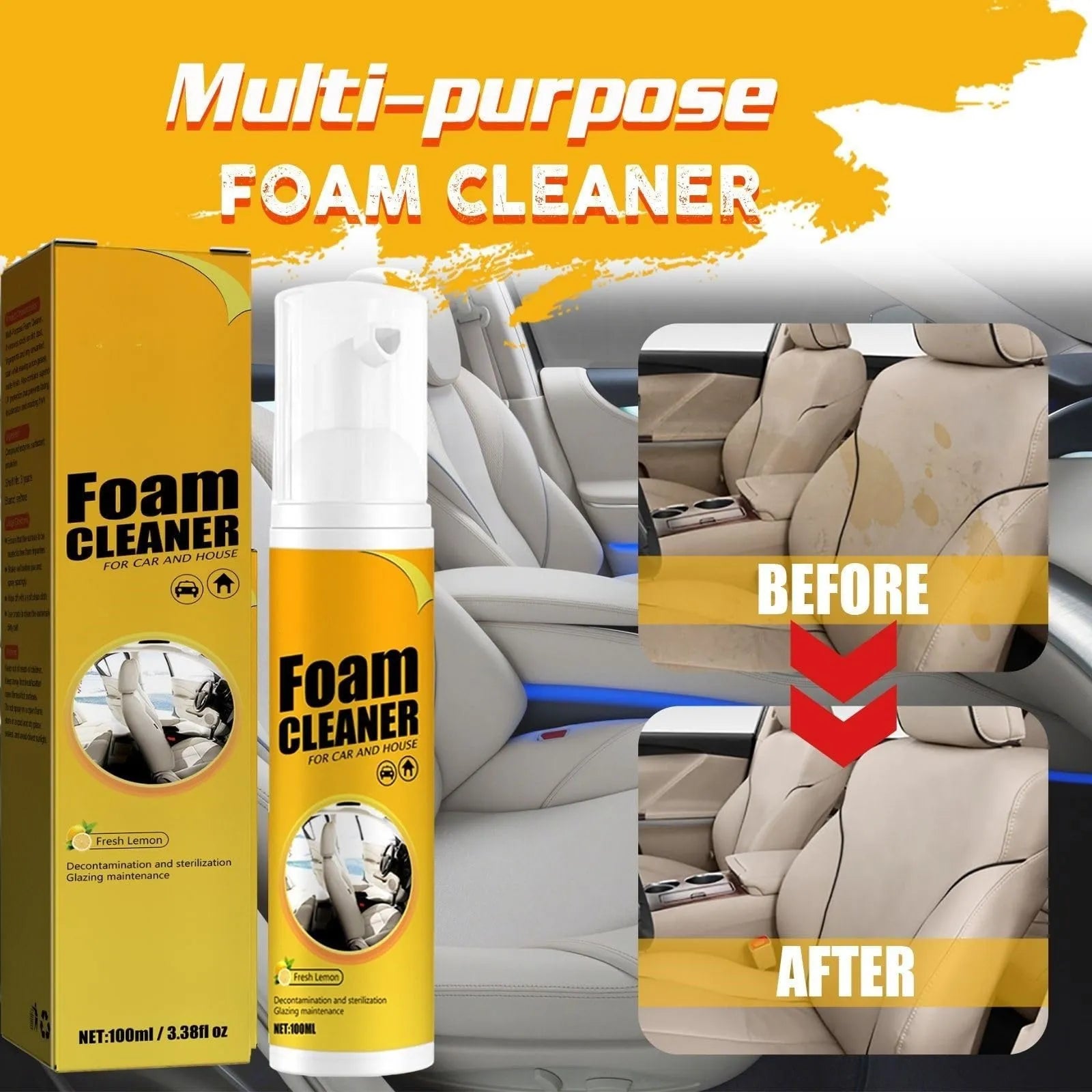 Mrorea Multipurpose Foam Cleaning Solution