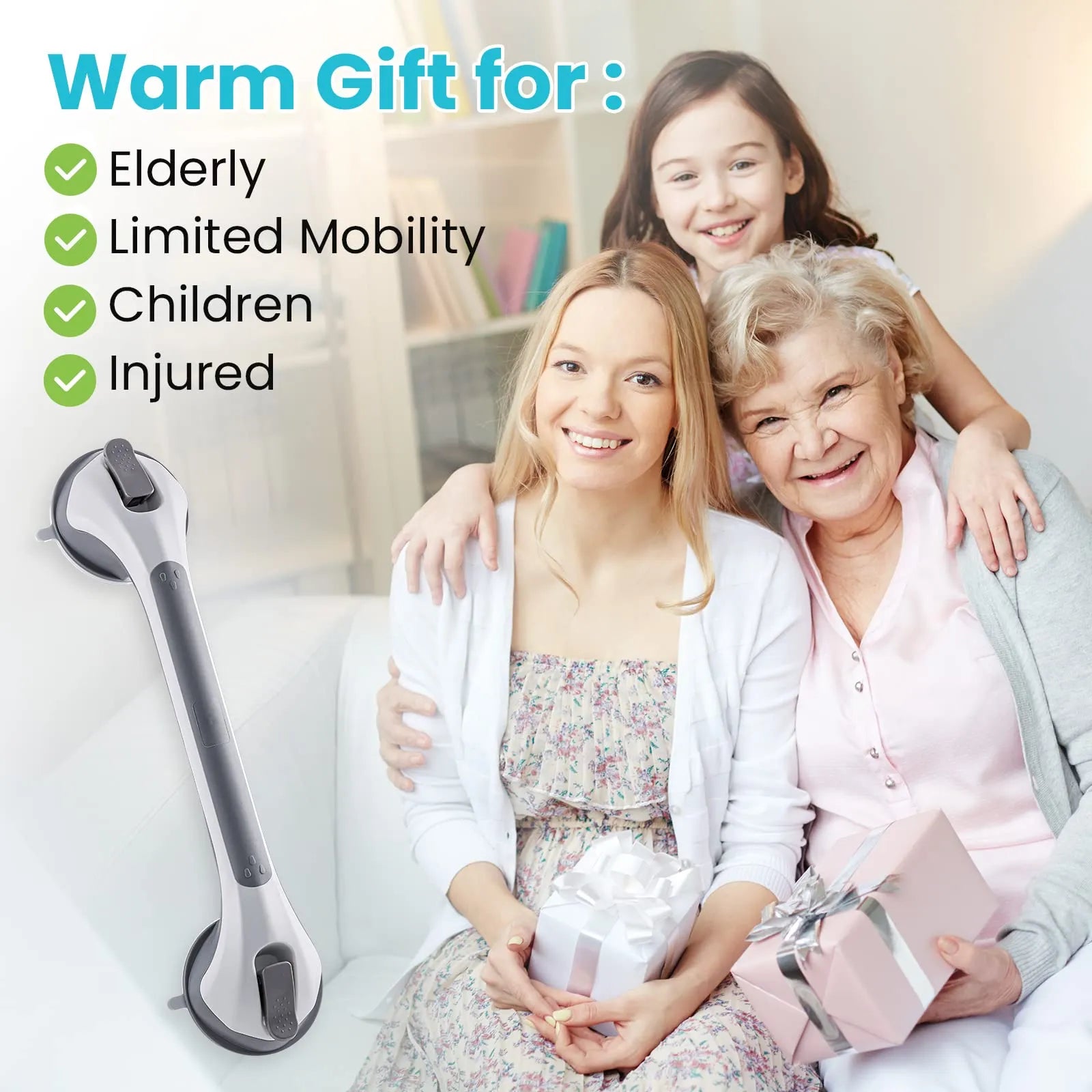 Mrorea Shower Grab Bars