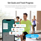 Mrorea High-Accuracy Bluetooth Body Fat Smart Scale