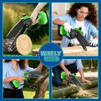 Mrorea Mini Cordless Brushless Chainsaw