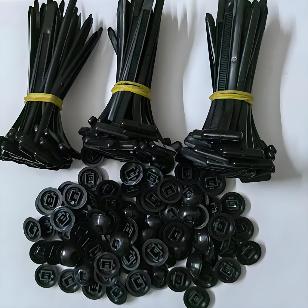 Mrorea Reusable Nylon Cable Tie Buckles