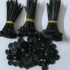 Mrorea Reusable Nylon Cable Tie Buckles