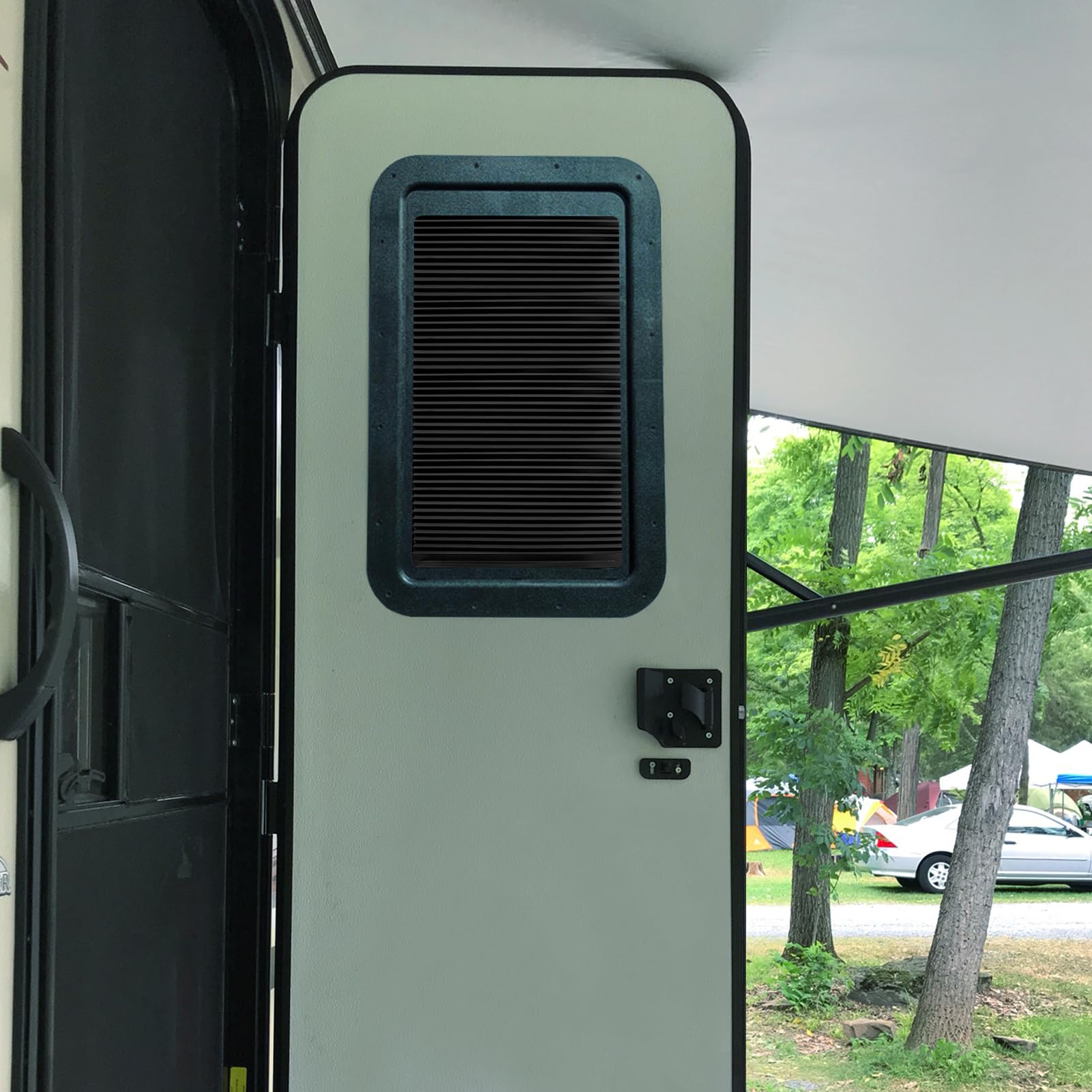 Mrorea Privacy Blackout RV Door Window Shade