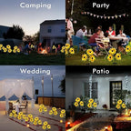 Mrorea Waterproof Realistic Solar LED Sunflower Lights for garden lawn and outdoor maintenance image 8
