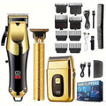 Mrorea 3-Piece Professional Hair Clipper and Trimmer Kit for Men