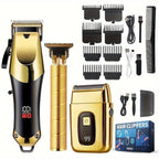 Mrorea 3-Piece Professional Hair Clipper and Trimmer Kit for Men