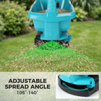 Mrorea Cordless Electric Seed And Fertilizer Spreader