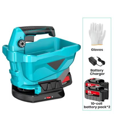 Mrorea Cordless Electric Seed And Fertilizer Spreader