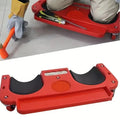 Mrorea cushioned rolling knee pad platform with tool trays