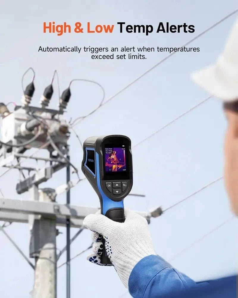 Mrorea Mini Thermal Camera with 240×240 TISR Imaging and -4°F to 842°F Range