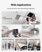 Mrorea Mini Thermal Camera with 240×240 TISR Imaging and -4°F to 842°F Range