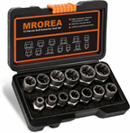 Mrorea 32PCS Impact Bolt Extractor Socket Set