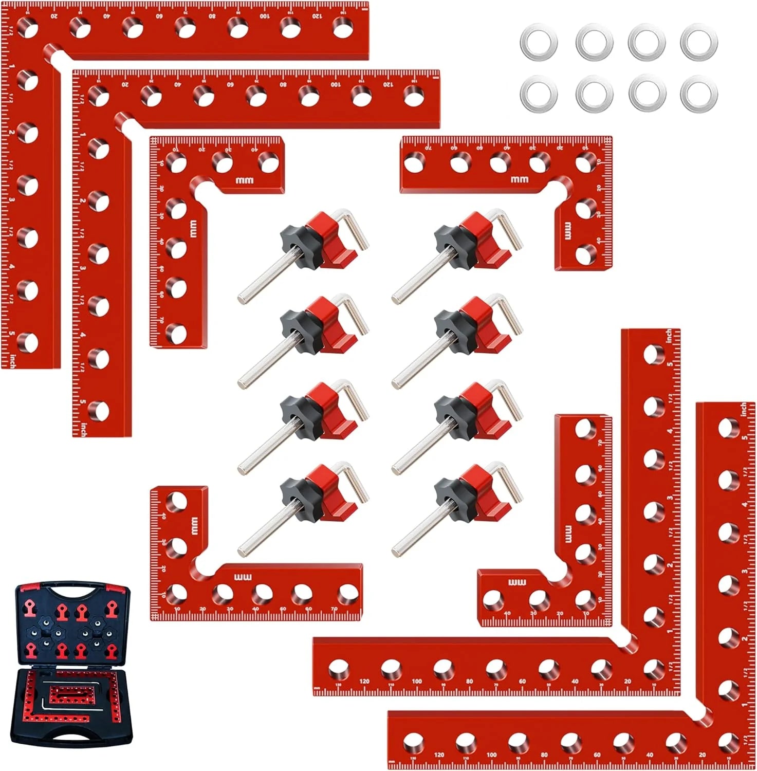 Mrorea 90 Degree Aluminum Corner Clamps