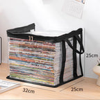 Mrorea Portable Large Heavy-Duty Thick Plastic Clear Storage Box