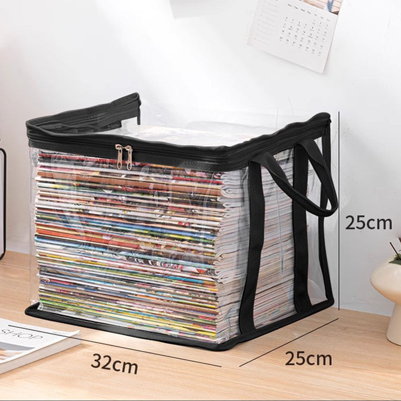 Mrorea Portable Large Heavy-Duty Thick Plastic Clear Storage Box