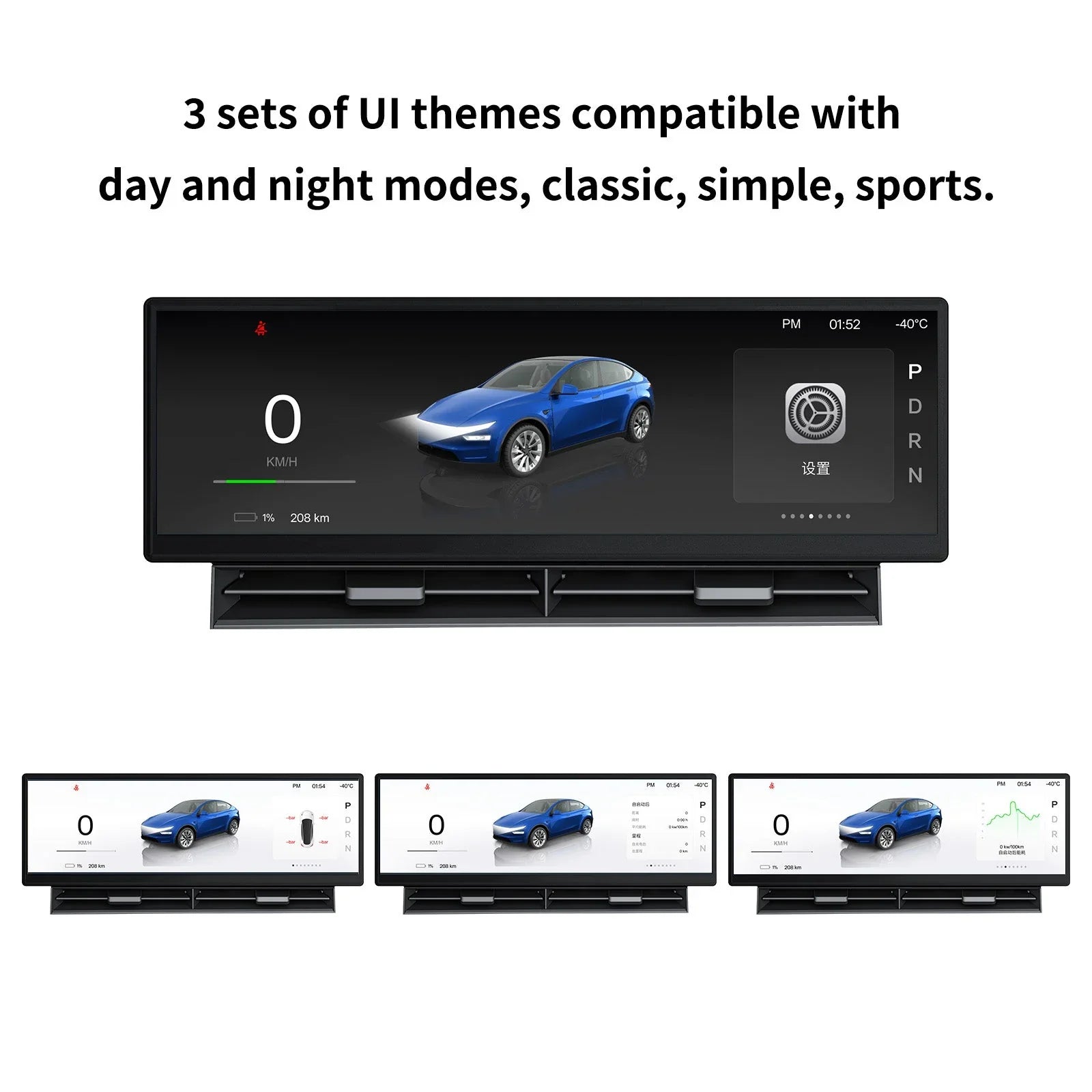 Mrorea car multimedia CarPlay Android Auto display product image 14