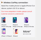 Wireless Apple CarPlay & Android Auto Adapter for Tesla Model 3, Model Y, Model S, Model X & Cybertruck | Plug & Play | Dual-Band Wi-Fi | OTA Updates