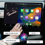 Wireless Apple CarPlay & Android Auto Adapter for Tesla Model 3, Model Y, Model S, Model X & Cybertruck | Plug & Play | Dual-Band Wi-Fi | OTA Updates