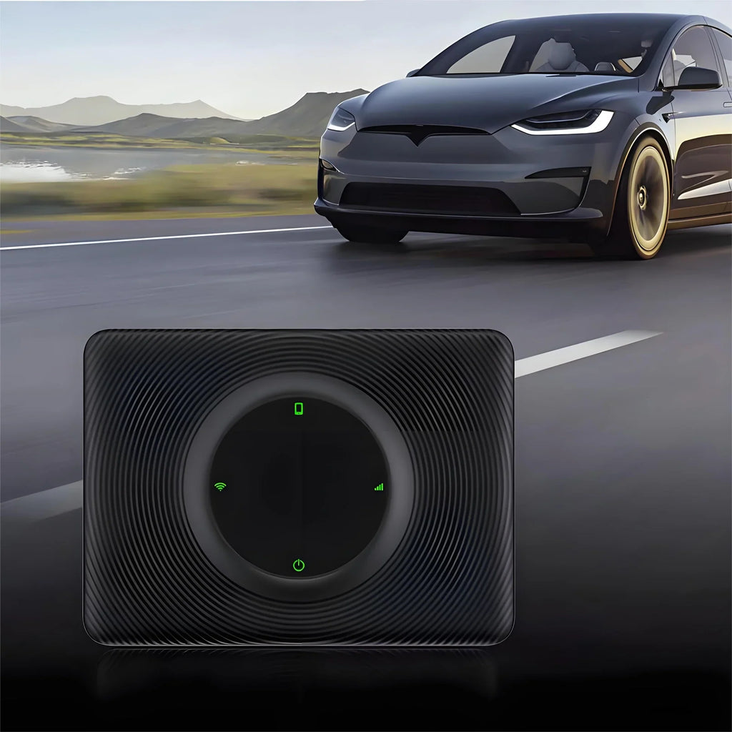 Wireless Apple CarPlay & Android Auto Adapter for Tesla Model 3, Model Y, Model S, Model X & Cybertruck | Plug & Play | Dual-Band Wi-Fi | OTA Updates
